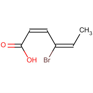 2,4-Hexadienoic acid, 4-bromo-, (Z,E)-