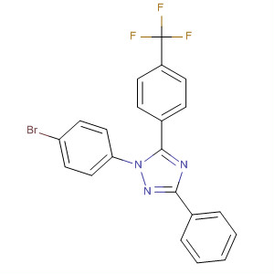 1H-1,2,4-Triazole,1-(4-bromophenyl)-3-phenyl-5-[4-(trifluoromethyl)phenyl]-