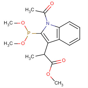 1H-Indole-3-propanoic acid, 1-acetyl-a-(dimethoxyphosphinyl)-, methylester