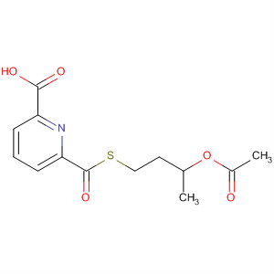 2-Pyridinecarboxylic acid, 6-[[[3-(acetyloxy)butyl]thio]carbonyl]-