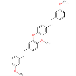 Benzene,1-methoxy-4-[2-(3-methoxyphenyl)ethyl]-2-[4-[2-(3-methoxyphenyl)ethyl]phenoxy]-