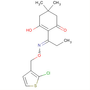 2-Cyclohexen-1-one,2-[1-[[(2-chloro-3-thienyl)methoxy]imino]propyl]-3-hydroxy-5,5-dimethyl-
