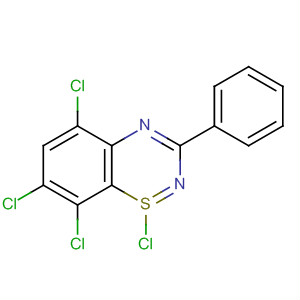 1l4-1,2,4-Benzothiadiazine, 1,5,7,8-tetrachloro-3-phenyl-