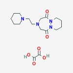 3-[2-(piperidin-1-yl)ethyl]hexahydro-1H-pyridazino[1,2-a][1,2,5]triazepine-1,5(2H)-dione ethanedioate (1:1)