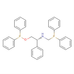 Phosphinous acid, diphenyl-,2-[(diphenylphosphino)methylamino]-2-phenylethyl ester, (R)-