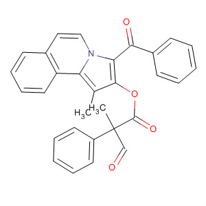 Benzenepropanoic acid, a-methyl-b-oxo-,3-benzoyl-1-methylpyrrolo[2,1-a]isoquinolin-2-yl ester