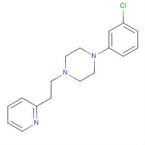 Piperazine, 1-(3-chlorophenyl)-4-[2-(2-pyridinyl)ethyl]-
