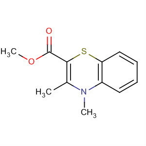 4H-1,4-Benzothiazine-2-carboxylic acid, 3,4-dimethyl-, methyl ester
