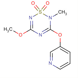 2H-1,2,4,6-Thiatriazine, 5-methoxy-2-methyl-3-(3-pyridinyloxy)-,1,1-dioxide