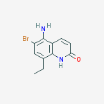 5-Amino-6-bromo-8-ethylquinolin-2-ol
