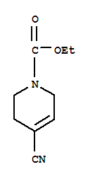 1(2H)-Pyridinecarboxylic  acid,  4-cyano-3,6-dihydro-,  ethyl  ester