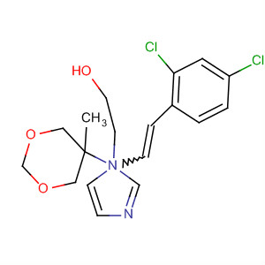 1H-Imidazole-1-ethanol,a-[2-(2,4-dichlorophenyl)ethenyl]-a-(5-methyl-1,3-dioxan-5-yl)-