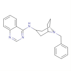 8-Azabicyclo[3.2.1]octan-3-amine, 8-(phenylmethyl)-N-4-quinazolinyl-,exo-
