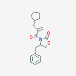 4-Benzyl-3-(2-(cyclopentylmethyl)acryloyl)oxazolidin-2-one