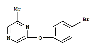 2-(4-bromophenoxy)-6-methylpyrazine