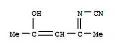 CYANAMIDE,(3-HYDROXY-1-METHYL-2-BUTENYLIDENE)-