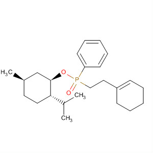 Phosphinic acid, P-[2-(1-cyclohexen-1-yl)ethyl]-P-phenyl-,(1R,2S,5R)-5-methyl-2-(1-methylethyl)cyclohexyl ester