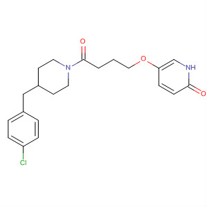 2(1H)-Pyridinone,5-[4-[4-[(4-chlorophenyl)methyl]-1-piperidinyl]-4-oxobutoxy]-