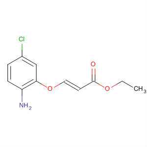2-Propenoic acid, 3-(2-amino-5-chlorophenoxy)-, ethyl ester, (2E)-
