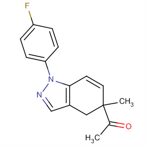 1H-Indazole-5-acetaldehyde, 1-(4-fluorophenyl)-4,5-dihydro-5-methyl-