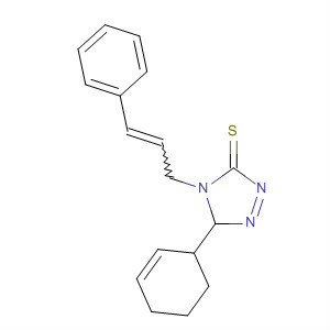 3H-1,2,4-Triazole-3-thione,2,4-dihydro-5-phenyl-4-(3-phenyl-2-propenyl)-