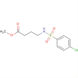 Butanoic acid, 4-[[(4-chlorophenyl)sulfonyl]amino]-, methyl ester