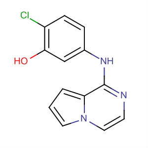 Phenol, 2-chloro-5-(pyrrolo[1,2-a]pyrazin-1-ylamino)-
