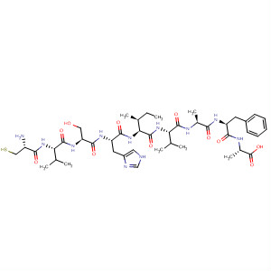 L-Alanine,L-cysteinyl-L-valyl-L-seryl-L-histidyl-L-isoleucyl-L-valyl-L-alanyl-L-phenylalanyl-