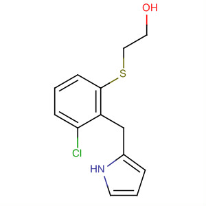 Ethanol, 2-[[3-chloro-2-(di-1H-pyrrol-2-ylmethyl)phenyl]thio]-