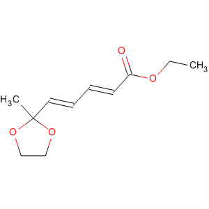 2,4-Pentadienoic acid, 5-(2-methyl-1,3-dioxolan-2-yl)-, ethyl ester,(2E,4E)-