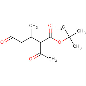 Pentanoic acid, 2-acetyl-3-methyl-5-oxo-, 1,1-dimethylethyl ester, (3R)-