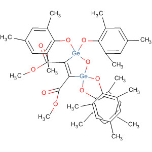 1,2,5-Oxadigermole-3,4-dicarboxylic acid,2,5-dihydro-2,2,5,5-tetrakis(2,4,6-trimethylphenoxy)-, 3,4-dimethyl ester