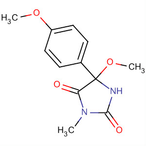 2,4-Imidazolidinedione, 5-methoxy-5-(4-methoxyphenyl)-3-methyl-