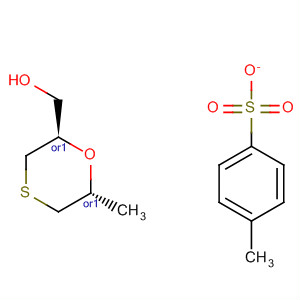 1,4-Oxathiane-2-methanol, 6-methyl-, 2-(4-methylbenzenesulfonate),(2R,6R)-rel-