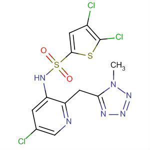 2-Thiophenesulfonamide,4,5-dichloro-N-[5-chloro-2-[(1-methyl-1H-tetrazol-5-yl)methyl]-3-pyridinyl]-