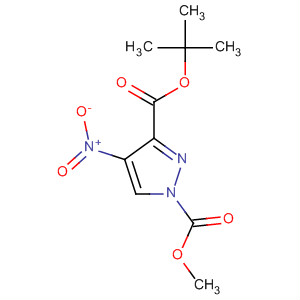 1H-Pyrazole-1,3-dicarboxylic acid, 4-nitro-, 1-(1,1-dimethylethyl)3-methyl ester