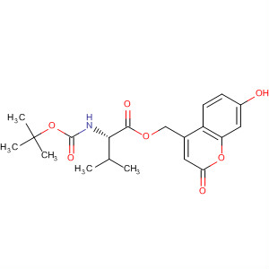 L-Valine, N-[(1,1-dimethylethoxy)carbonyl]-,(7-hydroxy-2-oxo-2H-1-benzopyran-4-yl)methyl ester