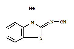 (3-METHYL-2(3H)-BENZOTHIAZOLYLIDENE)-CYANAMIDE