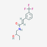(2E)-N-(2-hydroxybutyl)-3-[3-(trifluoromethyl)phenyl]prop-2-enamide