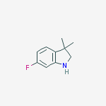 6-fluoro-2,3-dihydro-3,3-diMethyl-1H-Indole