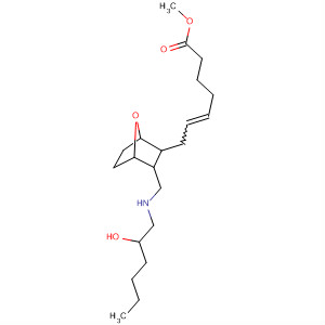 5-Heptenoic acid,7-[3-[[(2-hydroxyhexyl)amino]methyl]-7-oxabicyclo[2.2.1]hept-2-yl]-,methyl ester