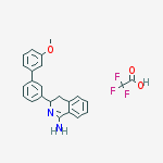 1-Isoquinolinamine, 3,4-dihydro-3-(3'-methoxy[1,1'-biphenyl]-3-yl)-, CF3COOH salt