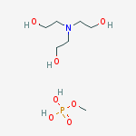 2-[bis(2-hydroxyethyl)amino]ethanol;methyl Dihydrogen Phosphate