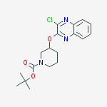 3-(3-CHLORO-QUINOXALIN-2-YLOXY)-PIPERIDINE-1-CARBOXYLIC ACID TERT-BUTYL ESTER