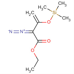 3-Butenoic acid, 2-diazo-3-[(trimethylsilyl)oxy]-, ethyl ester