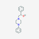 1-phenyl-2-(4-phenylpiperazin-1-yl)ethanol