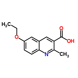 6-ETHOXY-2-METHYLQUINOLINE-3-CARBOXYLIC ACID