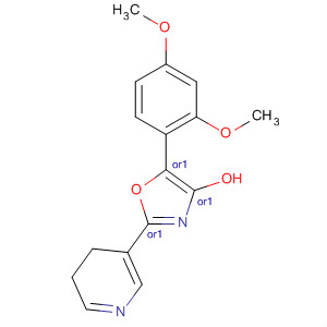 4-Oxazolol, 5-(2,4-dimethoxyphenyl)-4,5-dihydro-2-(3-pyridinyl)-, trans-