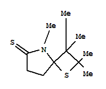 1-Thia-5-azaspiro[3.4]octane-6-thione,  2,2,3,3,5-pentamethyl-