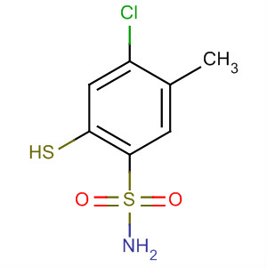 Benzenesulfonamide, 4-chloro-2-mercapto-5-methyl-